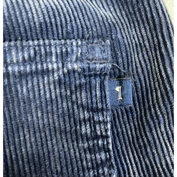 Anthropologie Pilcro 29 Corduroy Blue Jeans Straight Super Soft Modal 31” Waist - Picture 6 of 16